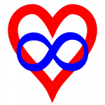 The infinity-heart is often used as a poly pride symbol (Image: Oliver Wolters cc-by-sa)